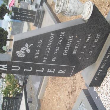 MULLER Theunis 1945-1990