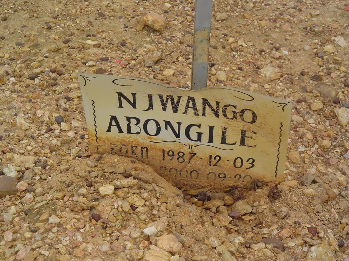 NJWANGO Abongile Njwango 1987-2000