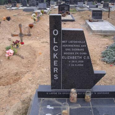 OLCKERS Elizabeth C.S. 1928-2000