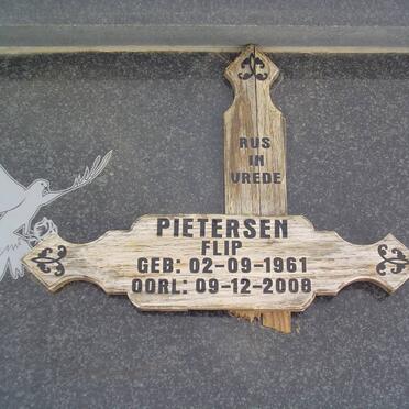PIETERSEN Flip 1961-2008