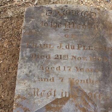 PLESSIS Charl J., du