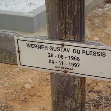 PLESSIS Werner Gustav, du 1968-1997