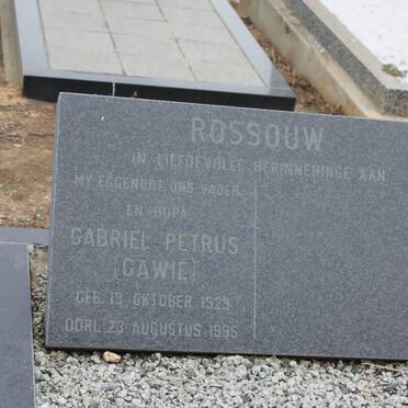 ROSSOUW Gabriel Petrus 1929-1995
