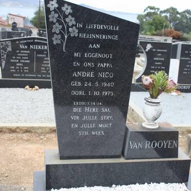 ROOYEN André Nico, van 1940-1975