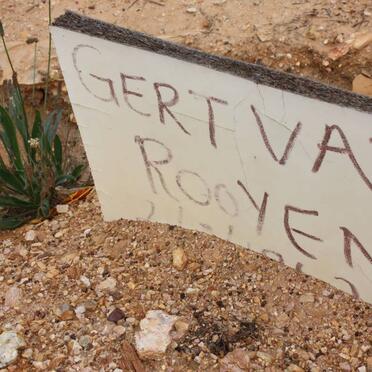ROOYEN Gert, van