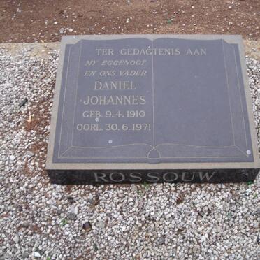 ROSSOUW Daniel Johannes 1910-1971