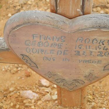 ROOKS Frans 1945-2009