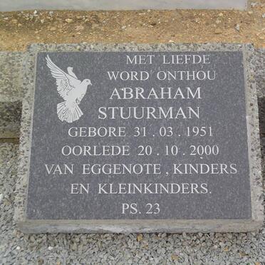 STUURMAN Abraham 1951-2000