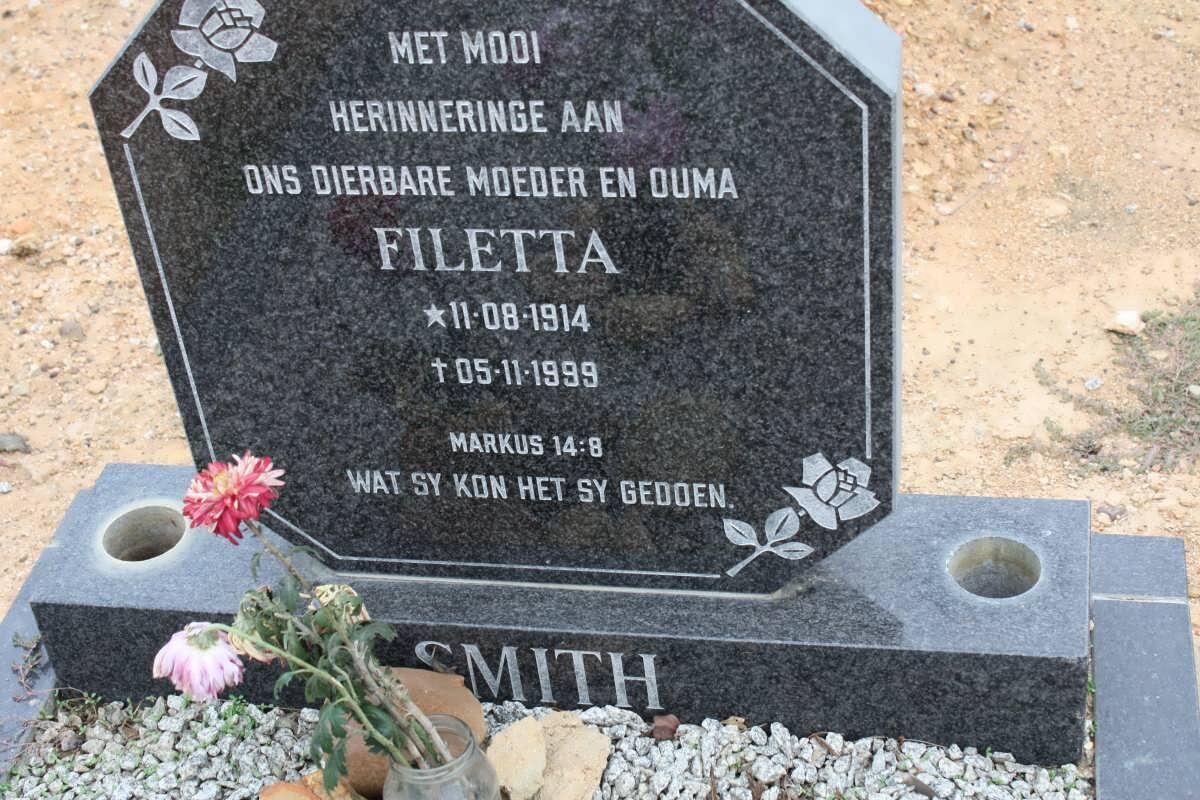 SMITH Filetta 1914-1999