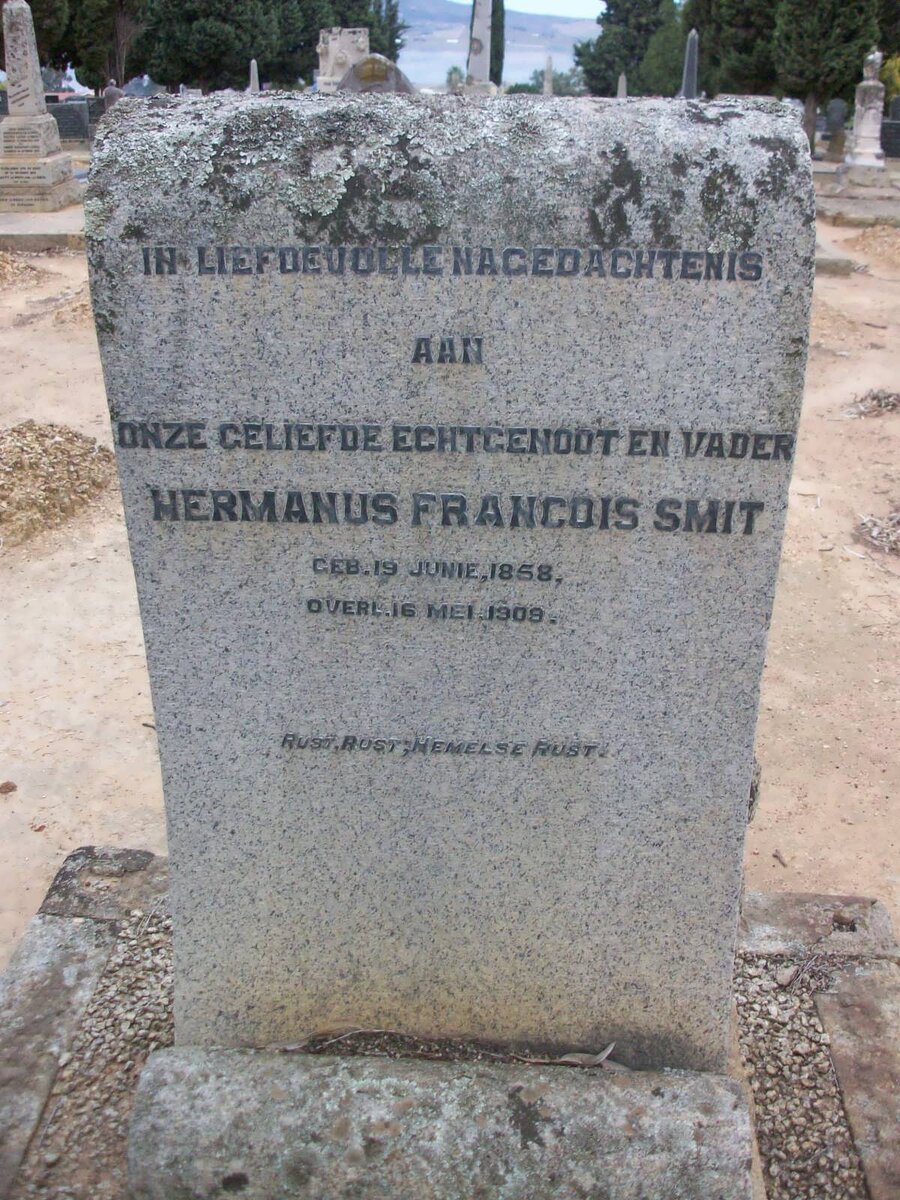 SMIT Hermanus Francois 1858-1909