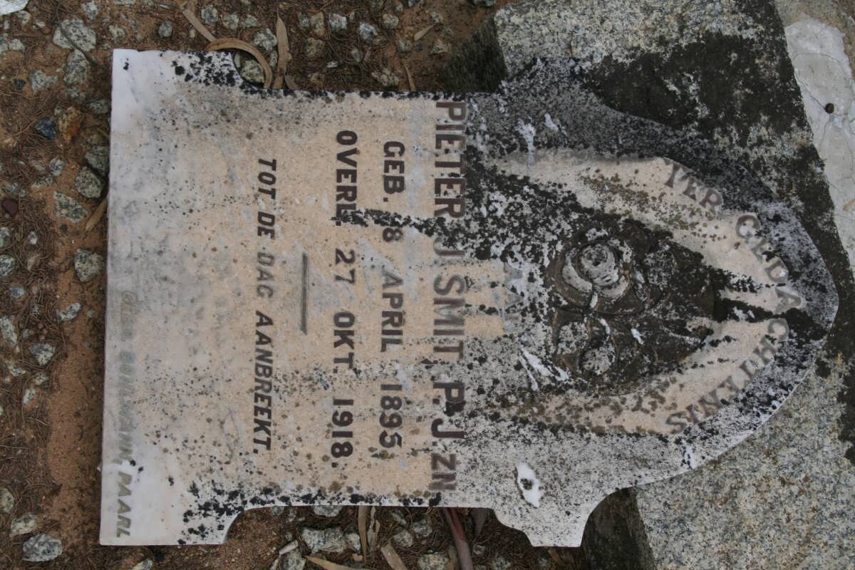 SMIT Pieter J. 1895-1918