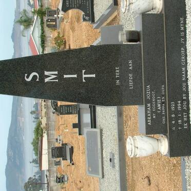 SMIT Abraham Jozua 1923-1994