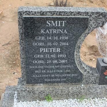 SMIT Pieter 1933-2007 &amp; Katrina 1938-2004