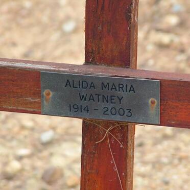 WATNEY Alida Maria 1914-2003