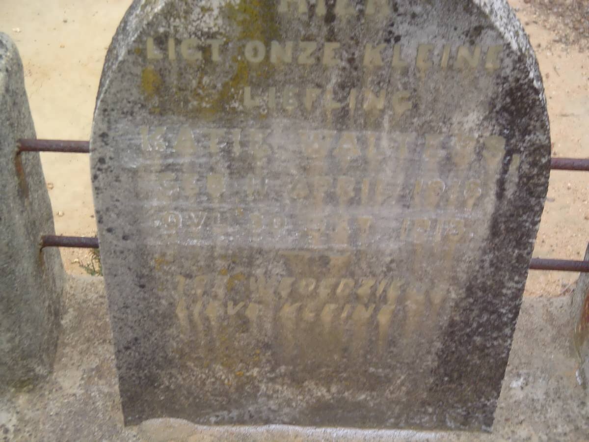 WALTERS Katie 1918-1918