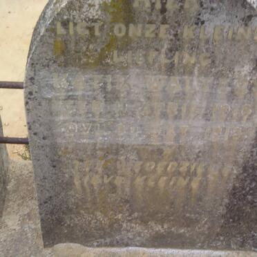 WALTERS Katie 1918-1918