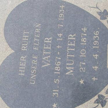 ZUHLSDORFF ? 1867-1934 &amp; ? 1874-1936