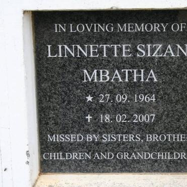 MBATHA Linnette Sizani 1964-2007