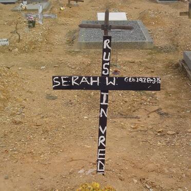 ? W? Serah 1928-