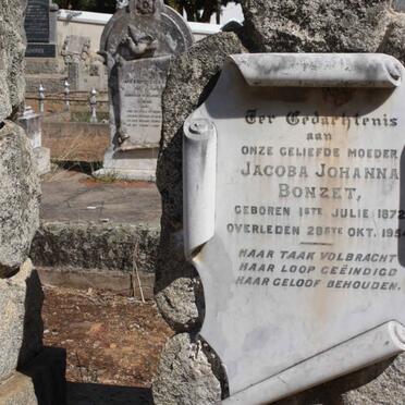 BONZET Jacoba Johanna 1872-1954
