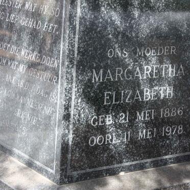 BREEDT Margaretha Elizabeth 1886-1978