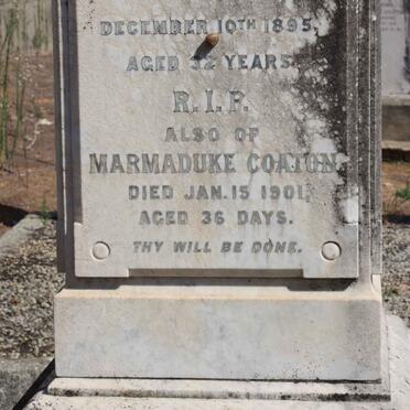 COATON Marmaduke -1901