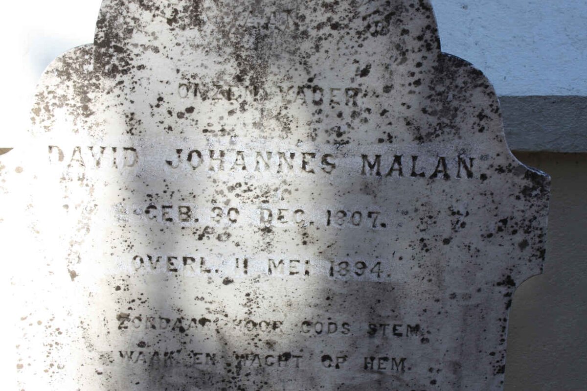 MALAN David Johannes 1807-1894 