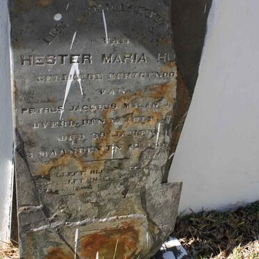 MALAN Margaretha Maria nee HUGO -18?1 :: MALAN Hester Maria nee HUGO