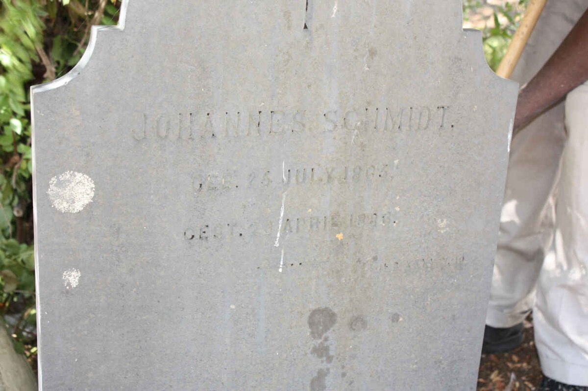 SCHMIDT Johannes 1806-188?