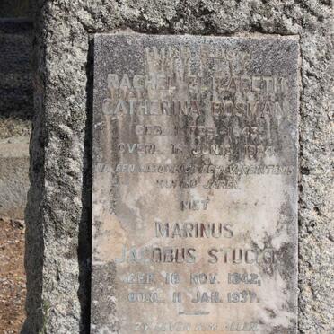 STUCKI Marinus Jacobus 1842-1937 &amp; Rachel Elizabeth Catherina BOSMAN 1843-1924