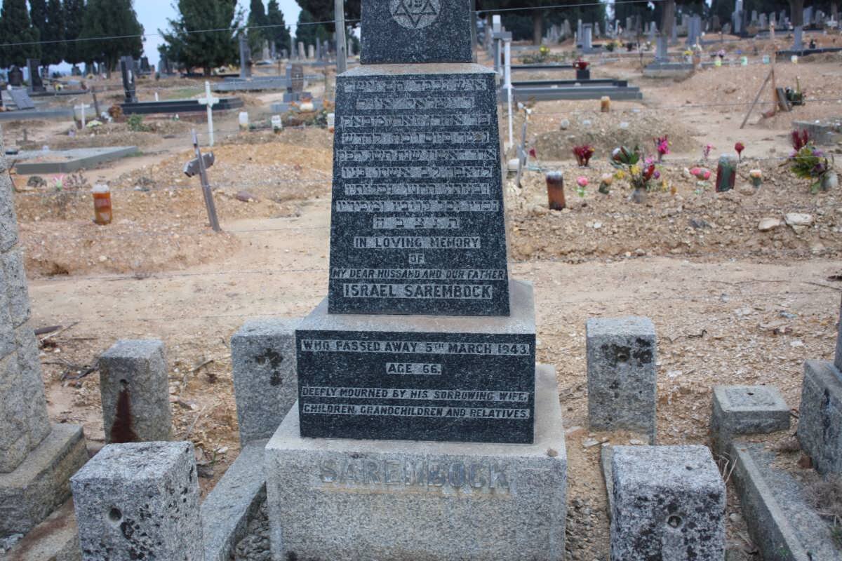 SAREMBOCK Israel -1943