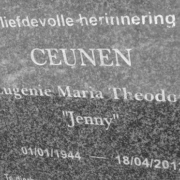 CEUNEN Eugenie Maria Theodora 1944-2012