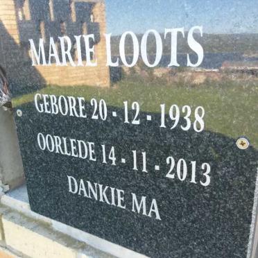 LOOTS Marie 1938-2013