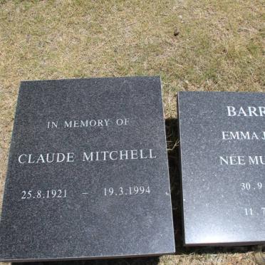 Western Cape, WITSAND, Barry Memorial Church, church yard
