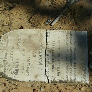 THERON Jacob Daniel 1824-1907 &amp; Martha Gertruda 1835-1912