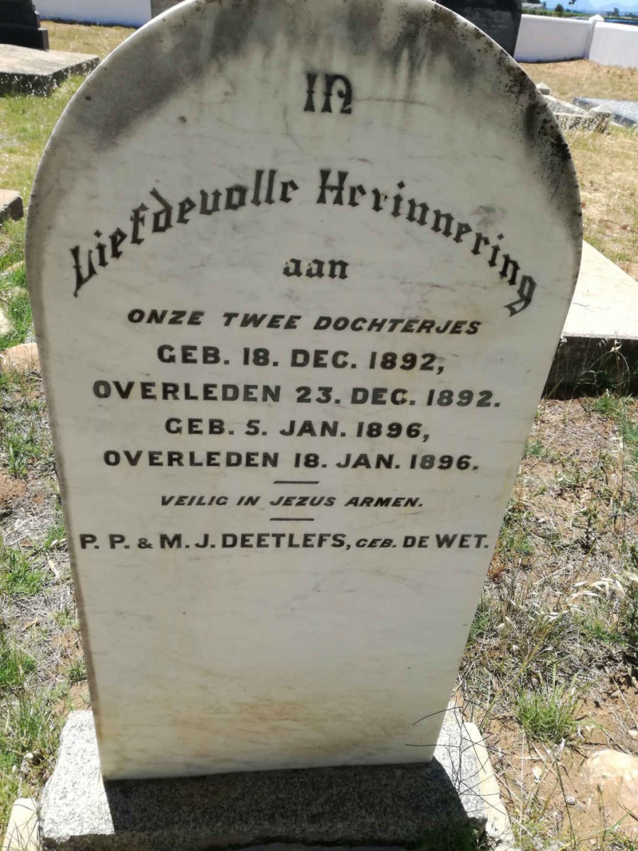 DEETLEFS ? 1892-1892 :: DEETLEFS ? 1896-1896