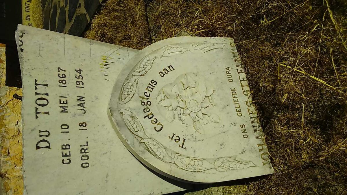 TOIT Johannes Stefanus, du 1867-1954