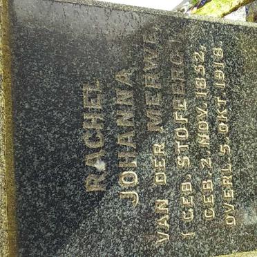 MERWE, van der :: VILJOEN :: STOFBERG