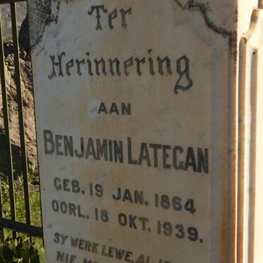 LATEGAN Benjamin 1864-1939 