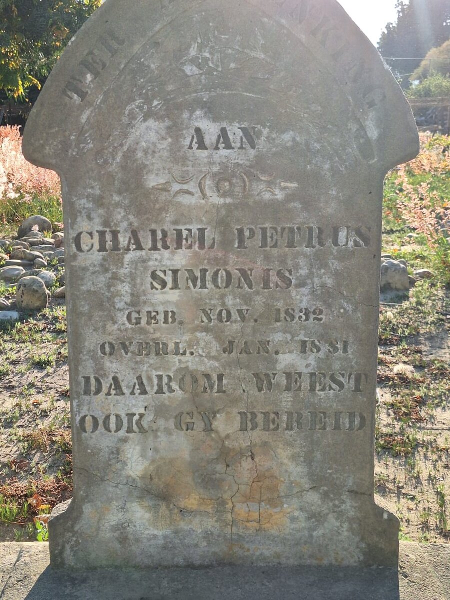 SIMONIS Charel Petrus 1832-1881