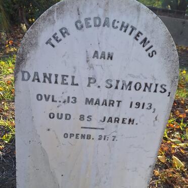 SIMONIS Daniel P. -1913