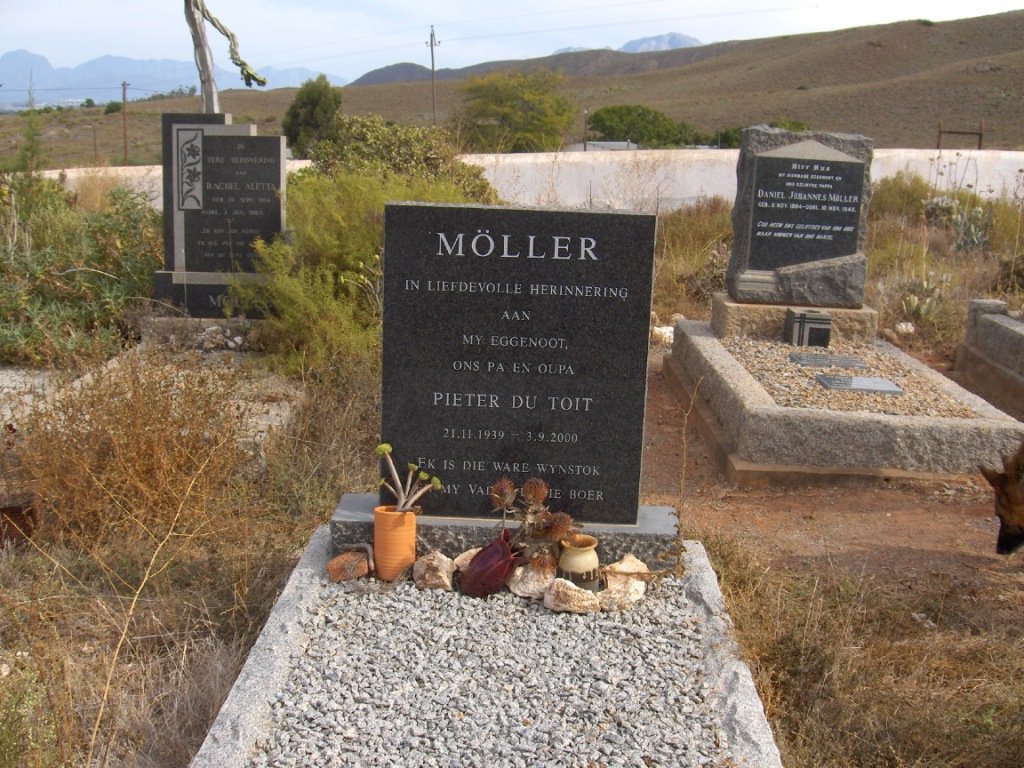 MOLLER Pieter du Toit 1939-2000