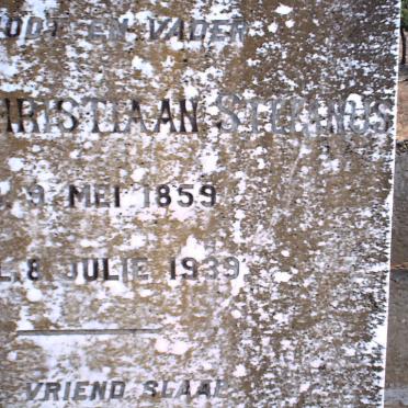 DEETLEFS Johannes Christiaan Stefanus 1859-1939