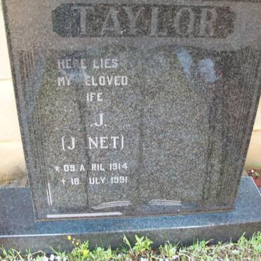 TAYLOR J., 1914-1991