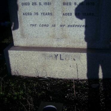 TAYLOR John -1961 &amp; Esther E. -1970