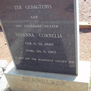 BESSELAAR Susanna Cornelia 1886-1963