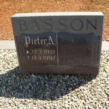 BASSON Pieter A. 1932-1992