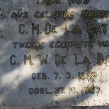 BAT C.M., de la 1852-1927