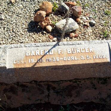 BURGER Barend F. 1836-1909