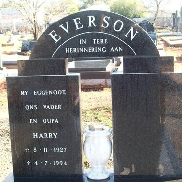 EVERSON Harry 1927-1994